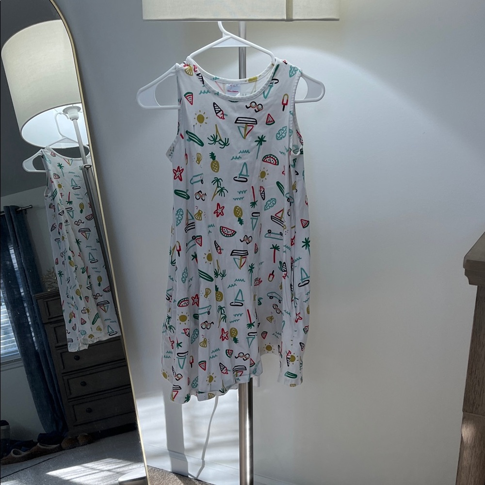 Hanna Andersson dress with Multicolor Tropical Icons